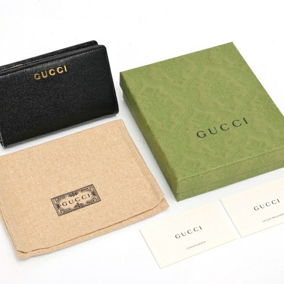 GUCCI Black Leather Wallet - Picture 7 of 7